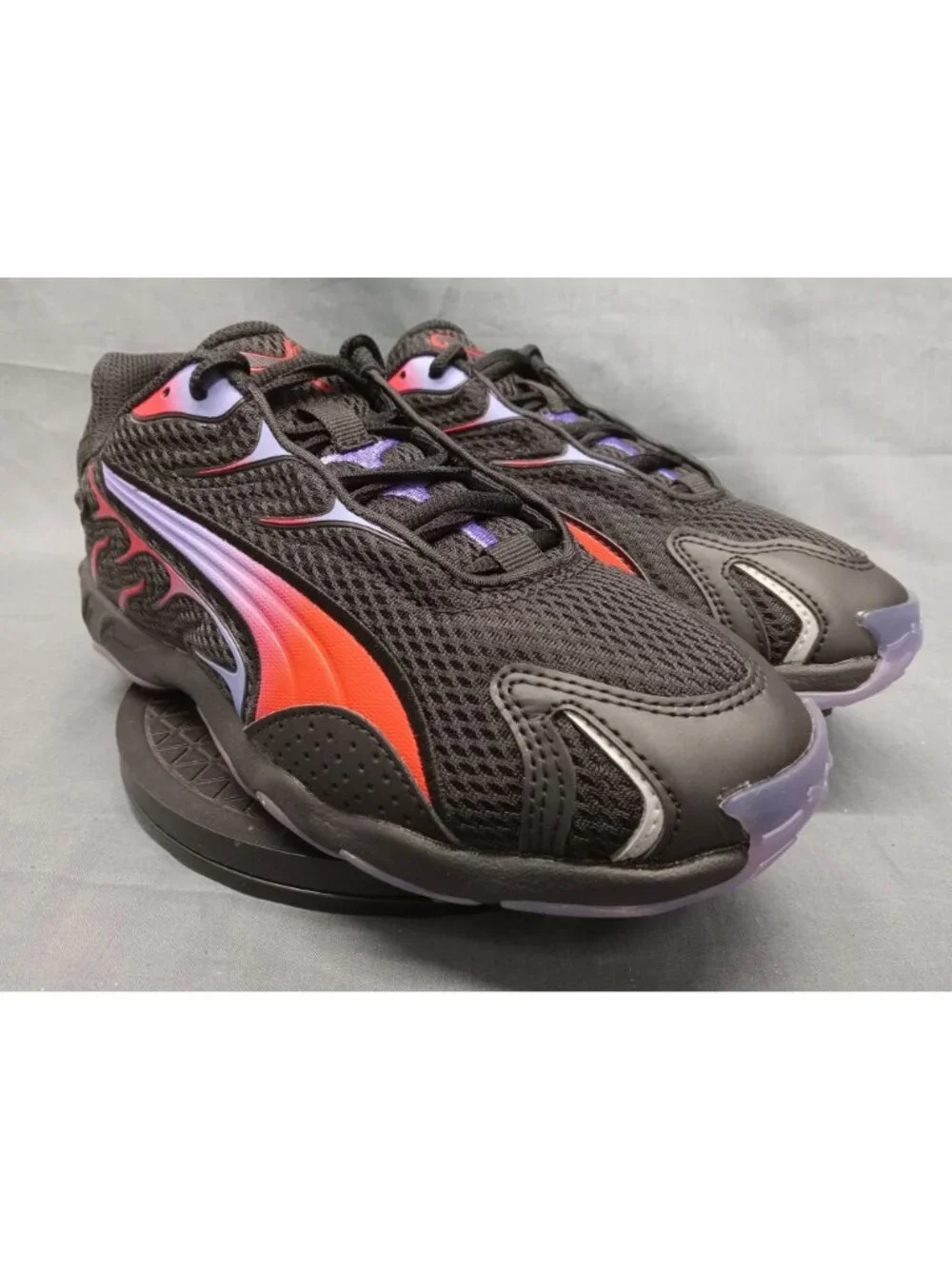 Puma Inhale Jr (GS) 401694 02 Sneaker Puma Black Puma Red Boys Size 5 NEW NO BOX